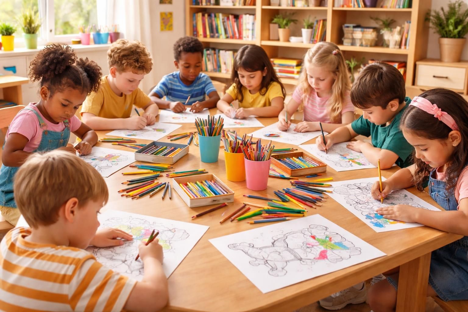 découvrez 10 idées créatives de coloriages à imprimer pour divertir et stimuler l'imagination des enfants de manière ludique et éducative.