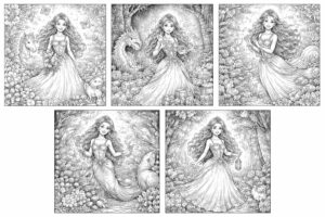 découvrez 5 thèmes imaginatifs de coloriages à imprimer mettant en scène une princesse, parfaits pour divertir et émerveiller les enfants.