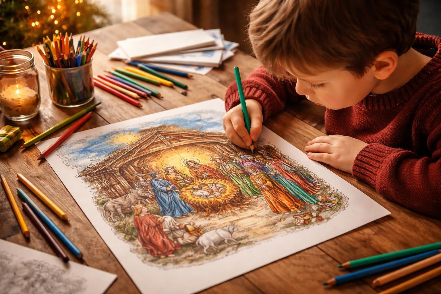 découvrez notre guide ultime pour le coloriage d'une crèche et créez des souvenirs inoubliables en famille grâce à des activités ludiques et créatives.