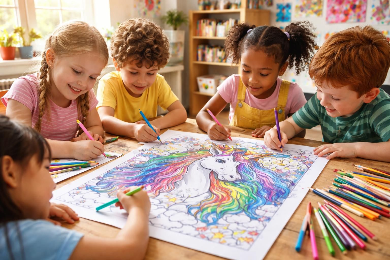 découvrez comment le coloriage magique licorne à imprimer stimule la créativité et l'imagination des jeunes artistes tout en leur offrant un moment ludique et éducatif.