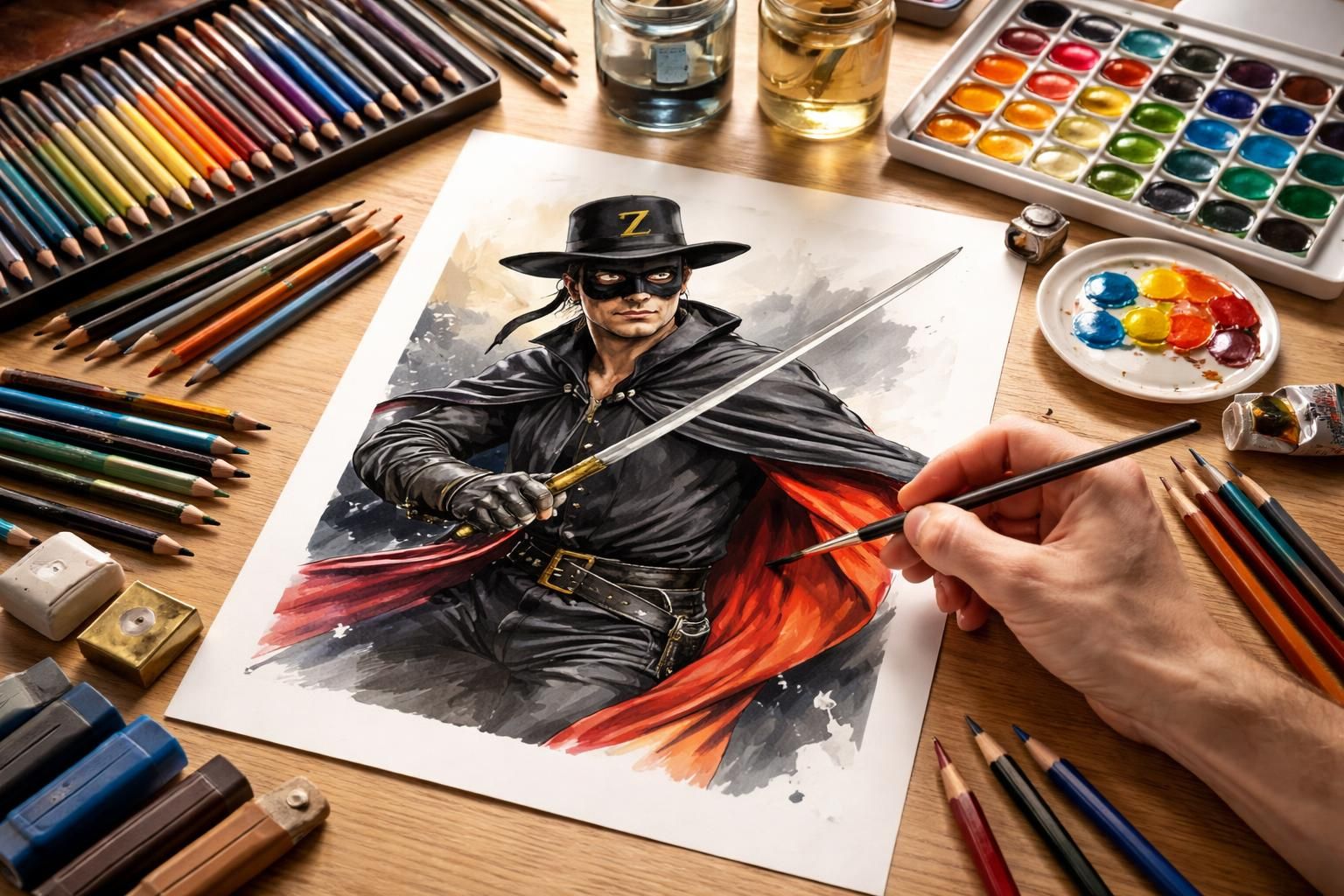 découvrez nos conseils pour sélectionner les meilleurs outils de coloriage et donner vie à votre zorro avec des couleurs éclatantes et précises.