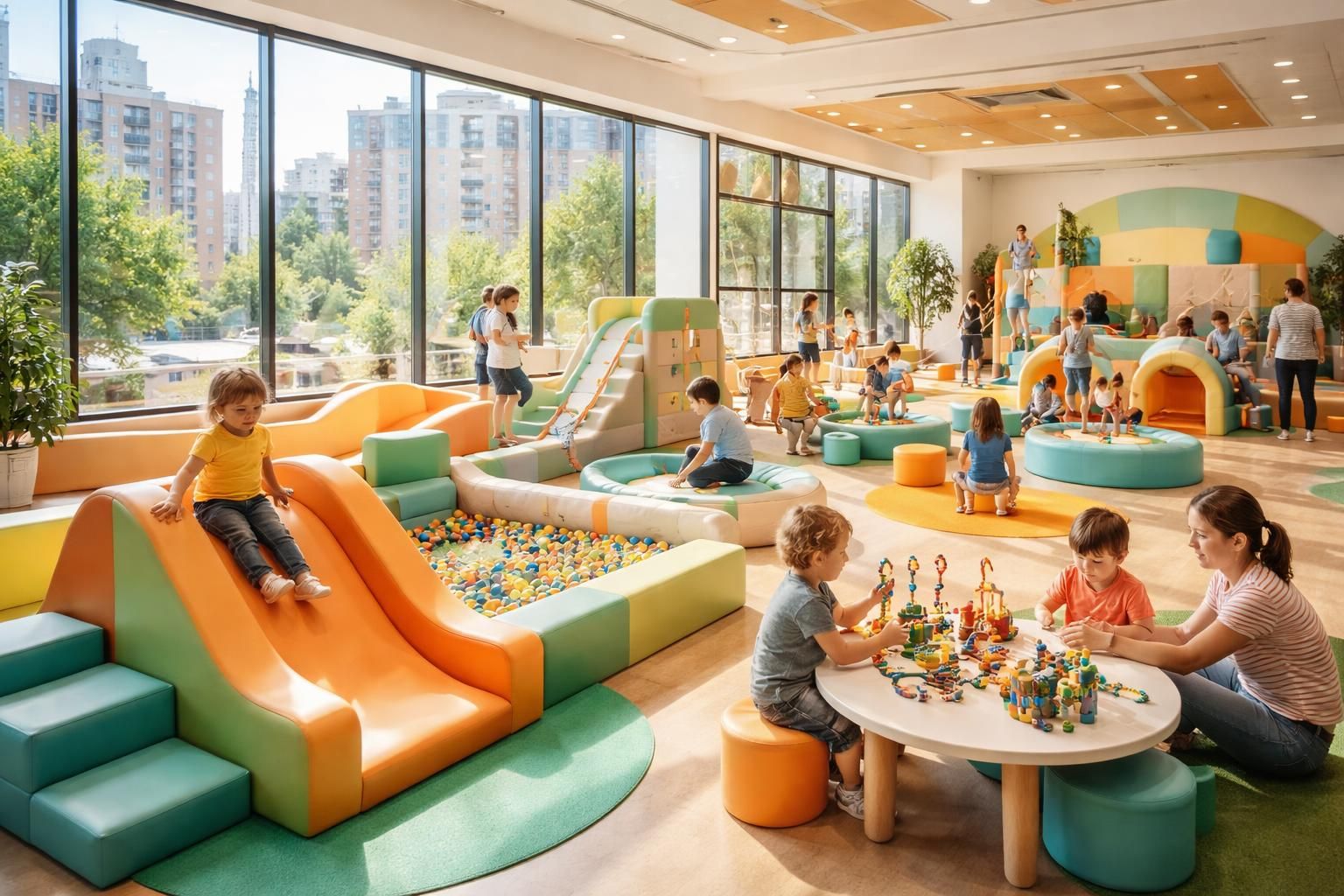 découvrez comment les aires de jeux intérieures autour de vous favorisent le développement des enfants en offrant un environnement sûr, ludique et stimulant, idéal pour leur croissance physique et sociale.