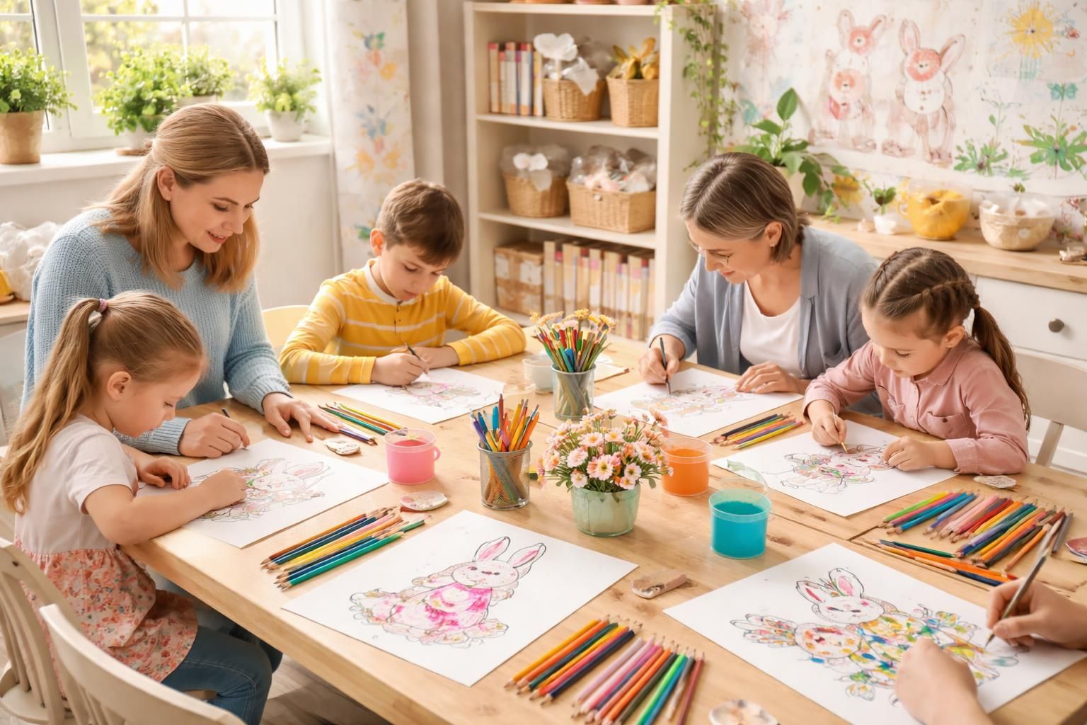 découvrez comment organiser un atelier de coloriage de lapin avec nos conseils pratiques et astuces pour divertir petits et grands tout en stimulant leur créativité.