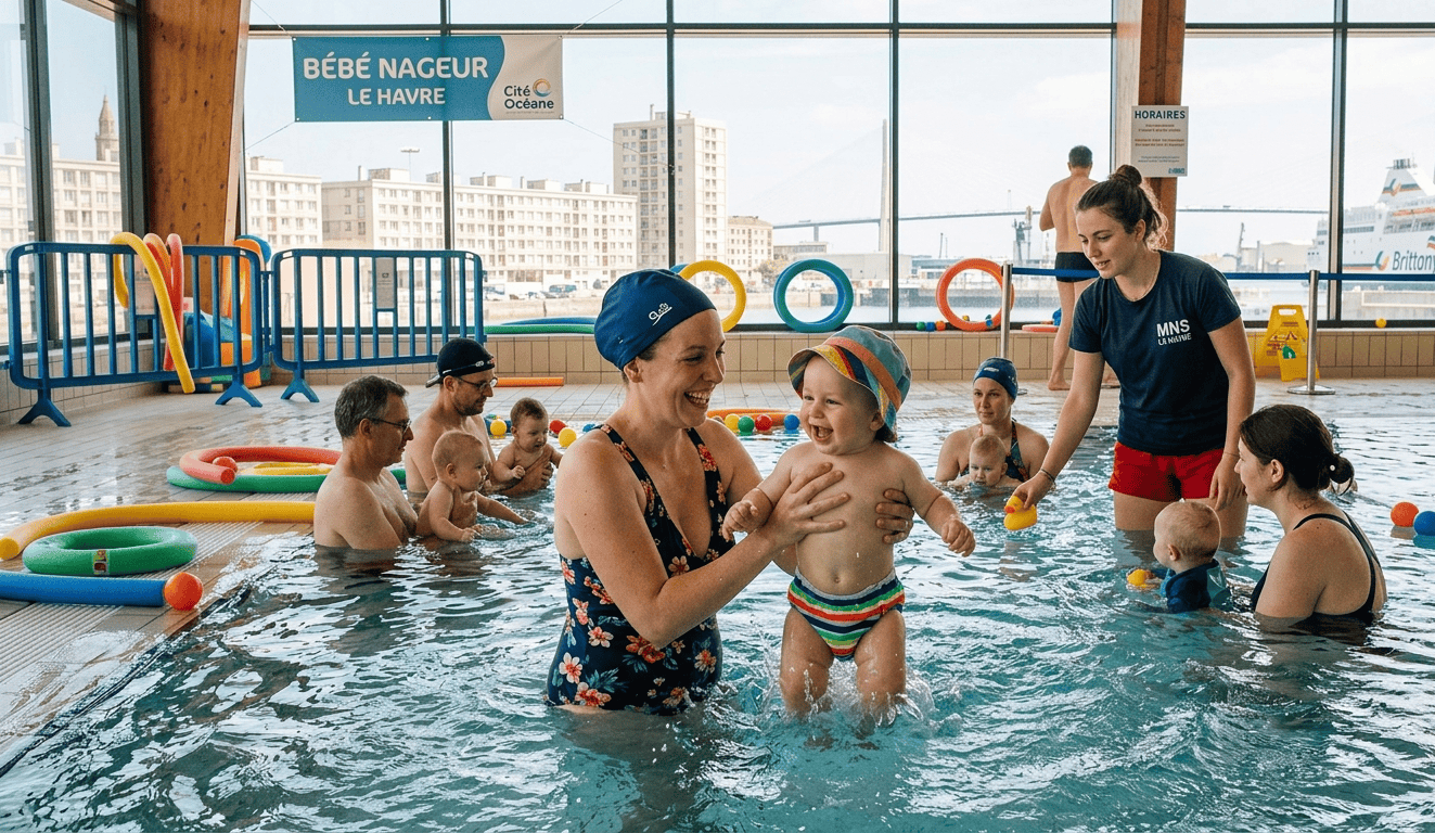 bébé nageur le Havre